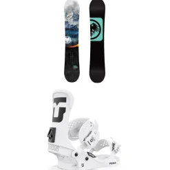 Never Summer Snowtrooper Snowboard + Union Force Classic Snowboard Bindings- Snowboards With Bindings|Snowboard Packages