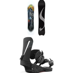 Never Summer Swift Snowboard + Union Atlas Snowboard Bindings 2025- Snowboard Packages|Snowboards With Bindings