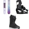 Nidecker Astral Snowboard + Muon-W Snowboard Bindings + Cascade Snowboard Boots - Women's 2025- Snowboards, Bindings & Boots|Snowboard Packages