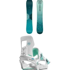 Nidecker Elle Snowboard + Muon-W Snowboard Bindings - Women's 2025- Snowboards With Bindings|Snowboard Packages