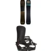 Nidecker Escape Plus Snowboard + Season Universal Snowboard Bindings 2025- Snowboards With Bindings|Snowboard Packages