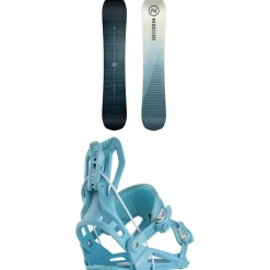 Nidecker Play Snowboard + Flow Nexus Snowboard Bindings 2025- Snowboards With Bindings|Snowboard Packages