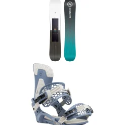 Nidecker Score Snowboard + Kaon Snowboard Bindings 2025- Snowboards With Bindings|Snowboard Packages