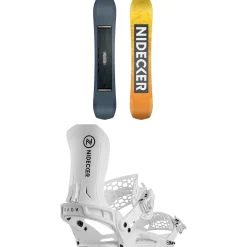 Nidecker Sensor Snowboard + Kaon Snowboard Bindings 2025- Snowboards With Bindings|Snowboard Packages