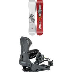 Nitro Alternator Snowboard + Team Snowboard Bindings 2025- Snowboards With Bindings|Snowboard Packages