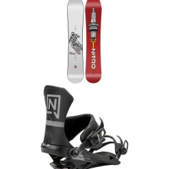 Nitro Alternator Snowboard + Team Pro Snowboard Bindings 2025- Snowboards With Bindings|Snowboard Packages