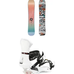 Nitro Alternator x Volcom Snowboard + Team Snowboard Bindings 2025- Snowboards With Bindings|Snowboard Packages