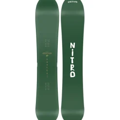 Nitro Banker Snowboard + Phantom Snowboard Bindings 2025- Snowboards With Bindings|Snowboard Packages