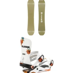 Nitro Basher Snowboard + Phantom Snowboard Bindings 2025- Snowboards With Bindings|Snowboard Packages