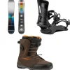 Nitro Cinema Snowboard + Rambler Snowboard Bindings + Sentinel Boa Snowboard Boots 2025- Snowboards, Bindings & Boots|Snowboard Packages