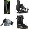 Nitro Doppleganger Splitboard  + Union Charger Splitboard Bindings + evo x Pomoca Pro Glide Skins + Skylab Boa Snowboard Boots 2025- Splitboard Packages|Backcountry Snowboarding