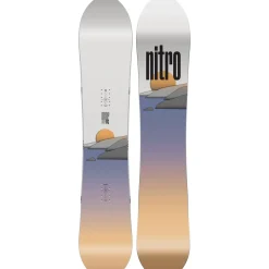 Nitro Drop Snowboard + Burton Step On Snowboard Bindings + Cave Step On TLS Snowboard Boots - Women's 2025- Step On Packages|Snowboard Packages