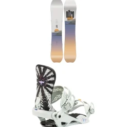 Nitro Drop Snowboard + Ivy Snowboard Bindings - Women's 2025- Snowboards With Bindings|Snowboard Packages