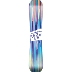 Nitro Lectra Brush Snowboard + Rythm Snowboard Bindings - Women's 2025- Snowboards With Bindings|Snowboard Packages
