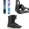Nitro Lectra Brush Snowboard + Rythm Snowboard Bindings + Flora Boa Snowboard Boots - Women's 2025- Snowboards, Bindings & Boots|Snowboard Packages