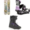Nitro Mercy Snowboard + Team Pro Snowboard Bindings + Scala Boa Snowboard Boots - Women's 2025- Snowboards, Bindings & Boots|Snowboard Packages