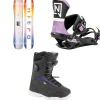 Nitro Optisym Snowboard + Team Pro Snowboard Bindings + Scala Boa Snowboard Boots - Women's 2025- Snowboards, Bindings & Boots|Snowboard Packages