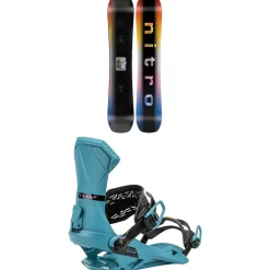 Nitro Optisym Snowboard + Team Snowboard Bindings 2025- Snowboards With Bindings|Snowboard Packages