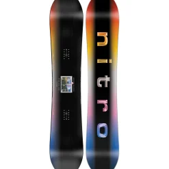 Nitro Optisym Snowboard + One Snowboard Bindings 2025- Snowboards With Bindings|Snowboard Packages