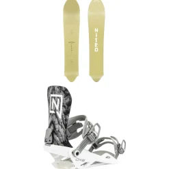 Nitro Pow Snowboard + One Snowboard Bindings 2025- Snowboards With Bindings|Snowboard Packages