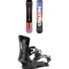 Nitro Prime Chroma Cam-Out Snowboard + Rambler Snowboard Bindings 2025- Snowboards With Bindings|Snowboard Packages