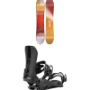 Nitro Santoku Snowboard + One Snowboard Bindings 2025- Snowboards With Bindings|Snowboard Packages