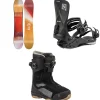 Nitro Santoku Snowboard + Phantom Snowboard Bindings + Skylab Boa Snowboard Boots 2025- Snowboards, Bindings & Boots|Snowboard Packages