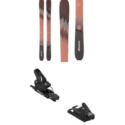 Nordica Santa Ana 104 Unlimited Skis - Women's + Salomon Strive 12 GW Ski Bindings 2024- Skis With Bindings|Skis With Bindings