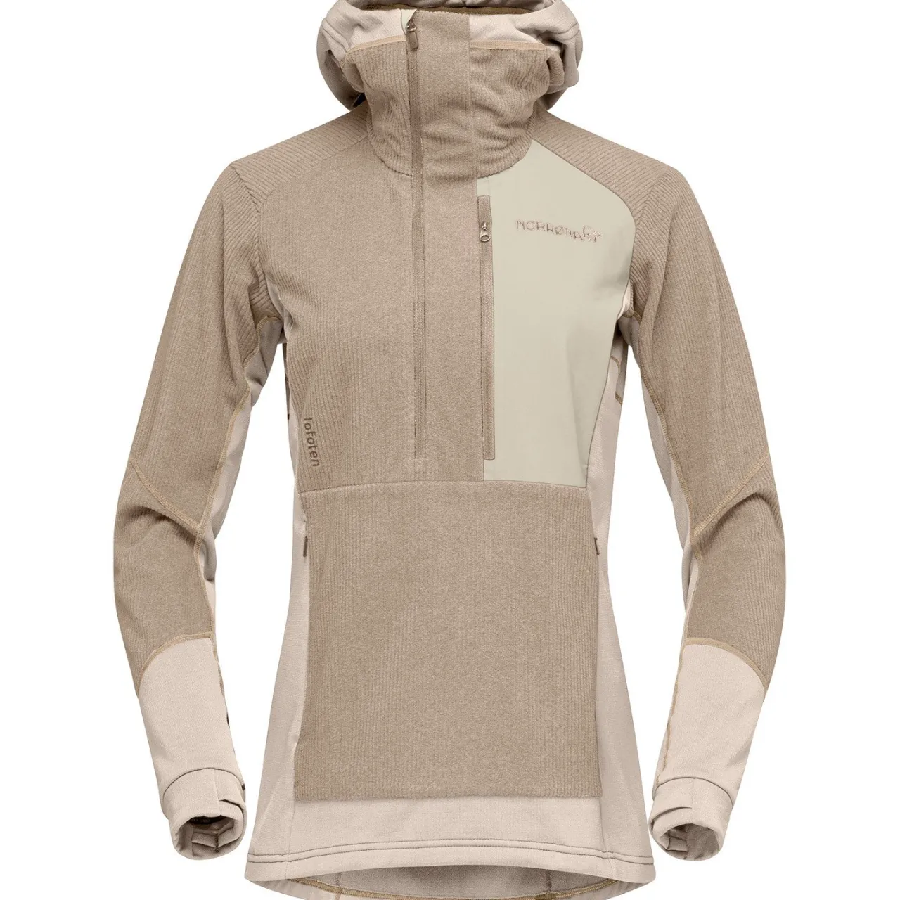 Norrona Lofoten Thermal Pro Hood - Women's-Women Snow Clothing|Mid Layers