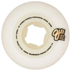 OJ Double Duro White Mini Combo 101a/95a Skateboard Wheels- Wheels
