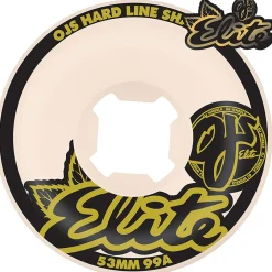 OJ Elite Hardline 99a Skateboard Wheels- Wheels