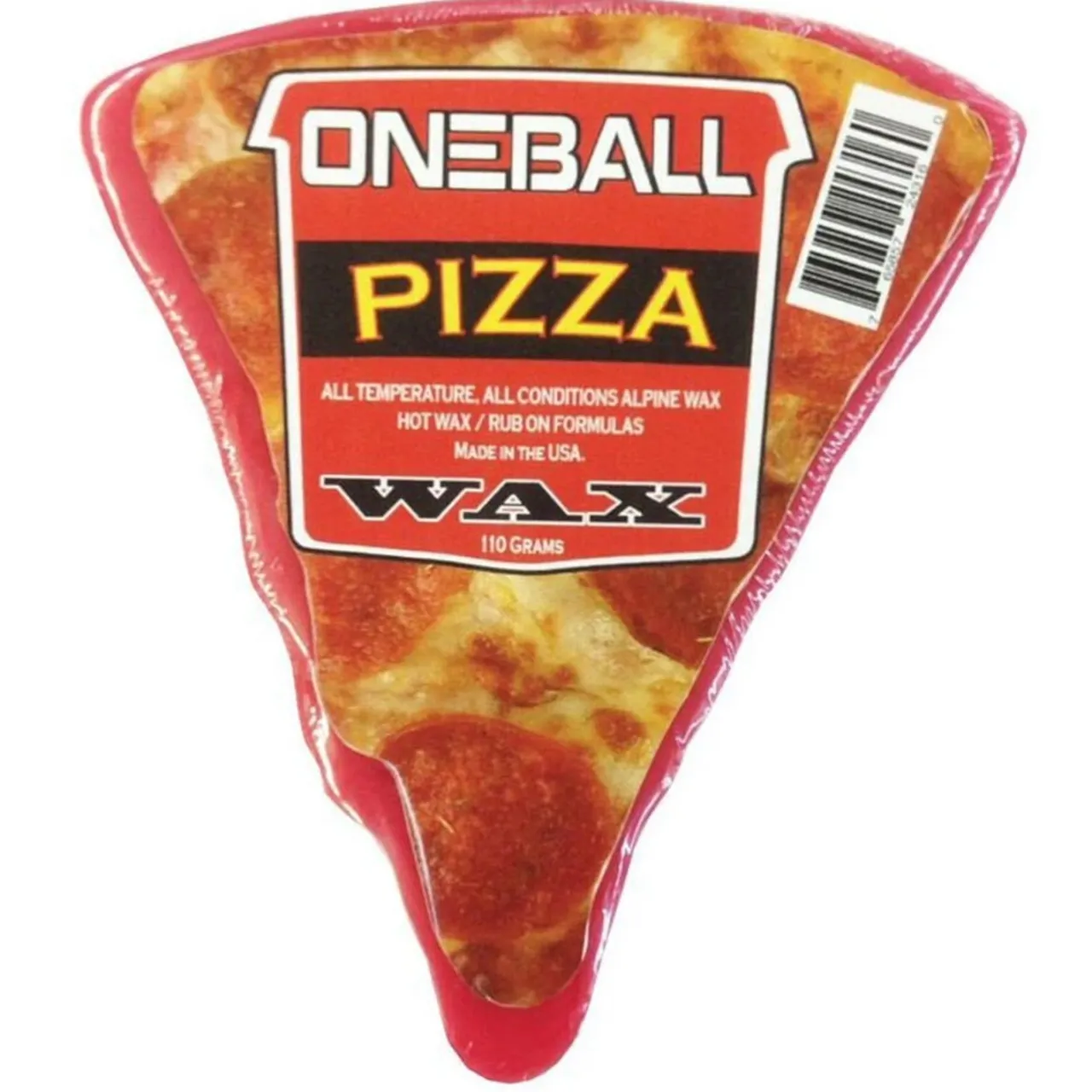 OneBall Jay Pizza Snowboard Wax - All Temp- Wax, Tuning & Tools|Wax, Tuning & Tools