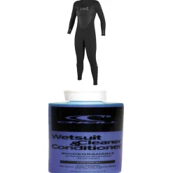 O'Neill 4/3 Epic Back Zip Wetsuit - Women's + Wetsuit Cleaner- Wetsuit Kits