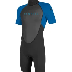 O'Neill 2/2 Reactor Short Sleeve Back Zip Springsuit - Kids'- Springsuits|Wetsuits