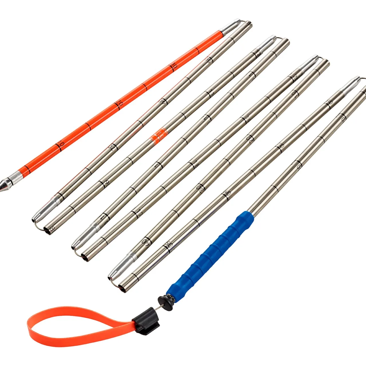 Ortovox Steel 320+ PFA Avalanche Probe- Backcountry Snowboarding|Backcountry Safety Gear