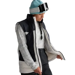 Oyuki Toya Down Insulator Vest - Unisex-Women Casual Clothing|Snow Clothing