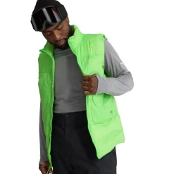 Oyuki Toya Down Insulator Vest - Unisex-Women Casual Clothing|Snow Clothing