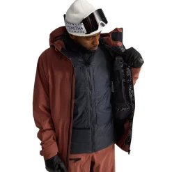 Oyuki Toya Down Insulator Vest - Unisex-Women Casual Clothing|Snow Clothing