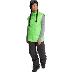 Oyuki Toya Down Insulator Vest - Unisex-Women Casual Clothing|Snow Clothing