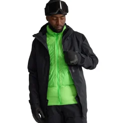 Oyuki Toya Down Insulator Vest - Unisex-Women Casual Clothing|Snow Clothing