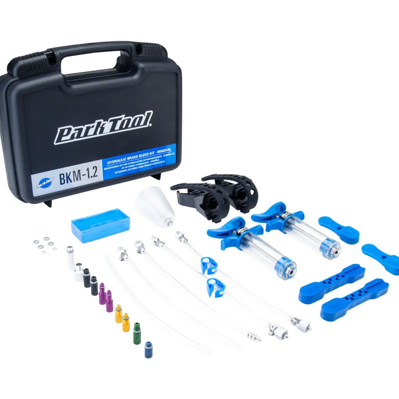 Park Tool BKM-1.2 Mineral Oil Hydraulic Brake Bleed Kit- Tools