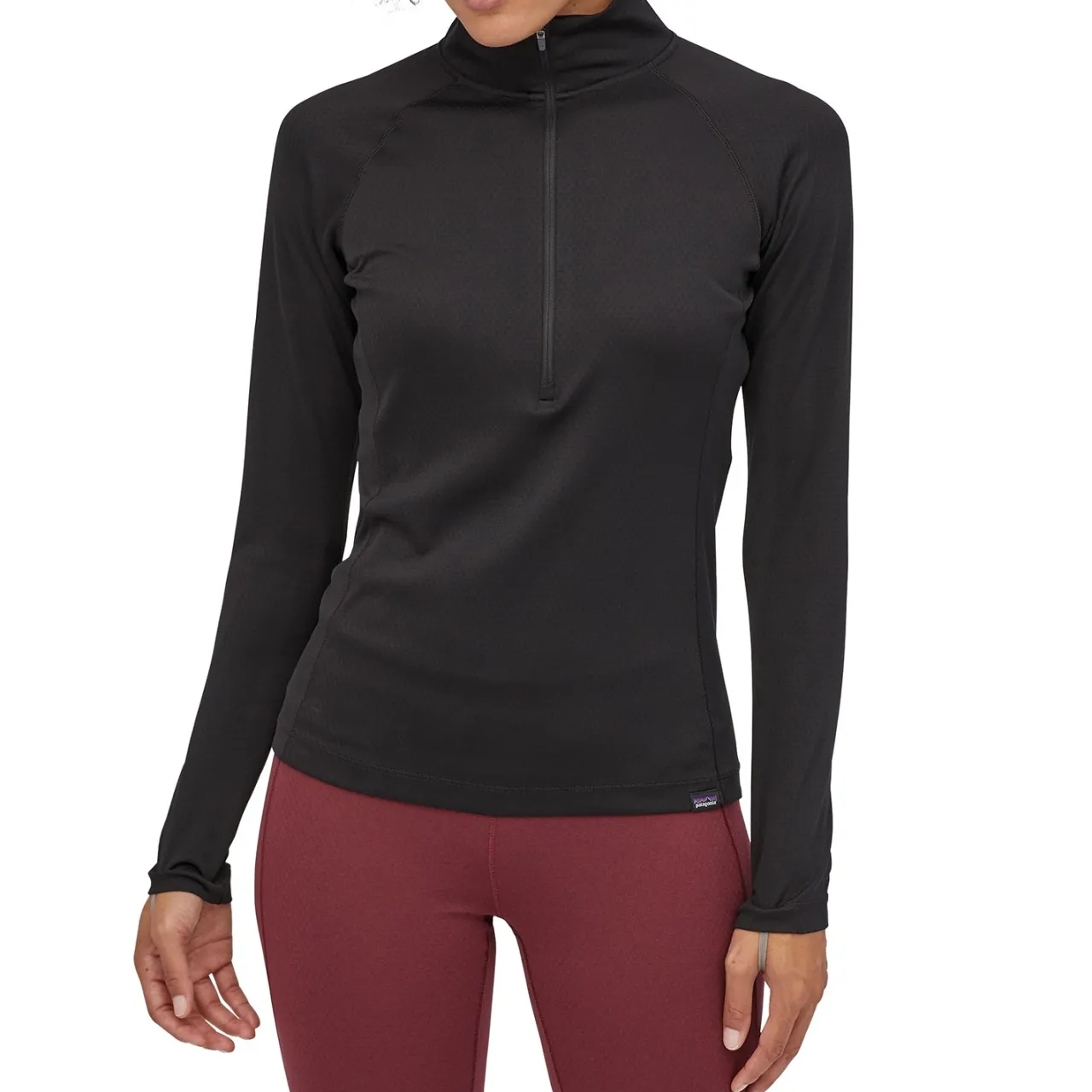 Patagonia Capilene Midweight Zip-Neck Top - Women's-Women Base Layers|Snow Clothing