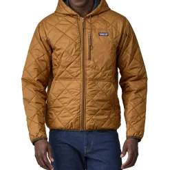 Patagonia Diamond Quilted Bomber Hoodie - Men's- Casual Clothing|Sweatshirts & Fleece