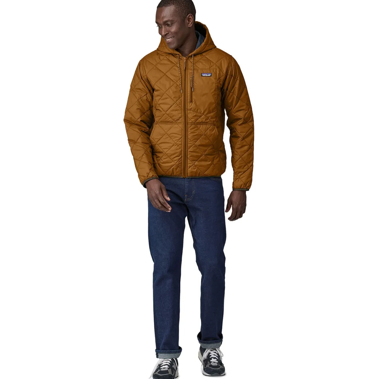 Patagonia Diamond Quilted Bomber Hoodie - Men's- Casual Clothing|Sweatshirts & Fleece