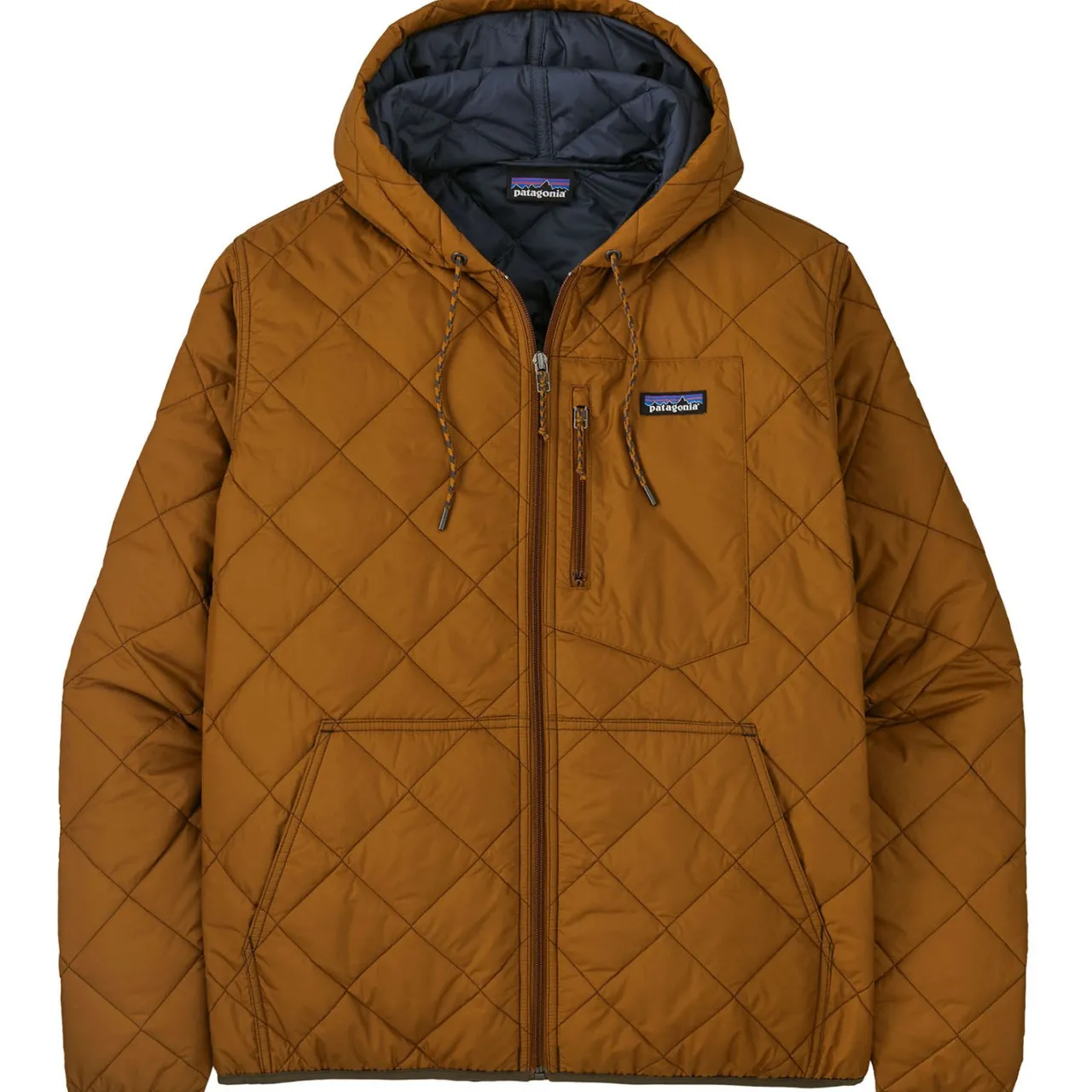 Patagonia Diamond Quilted Bomber Hoodie - Men's- Casual Clothing|Sweatshirts & Fleece
