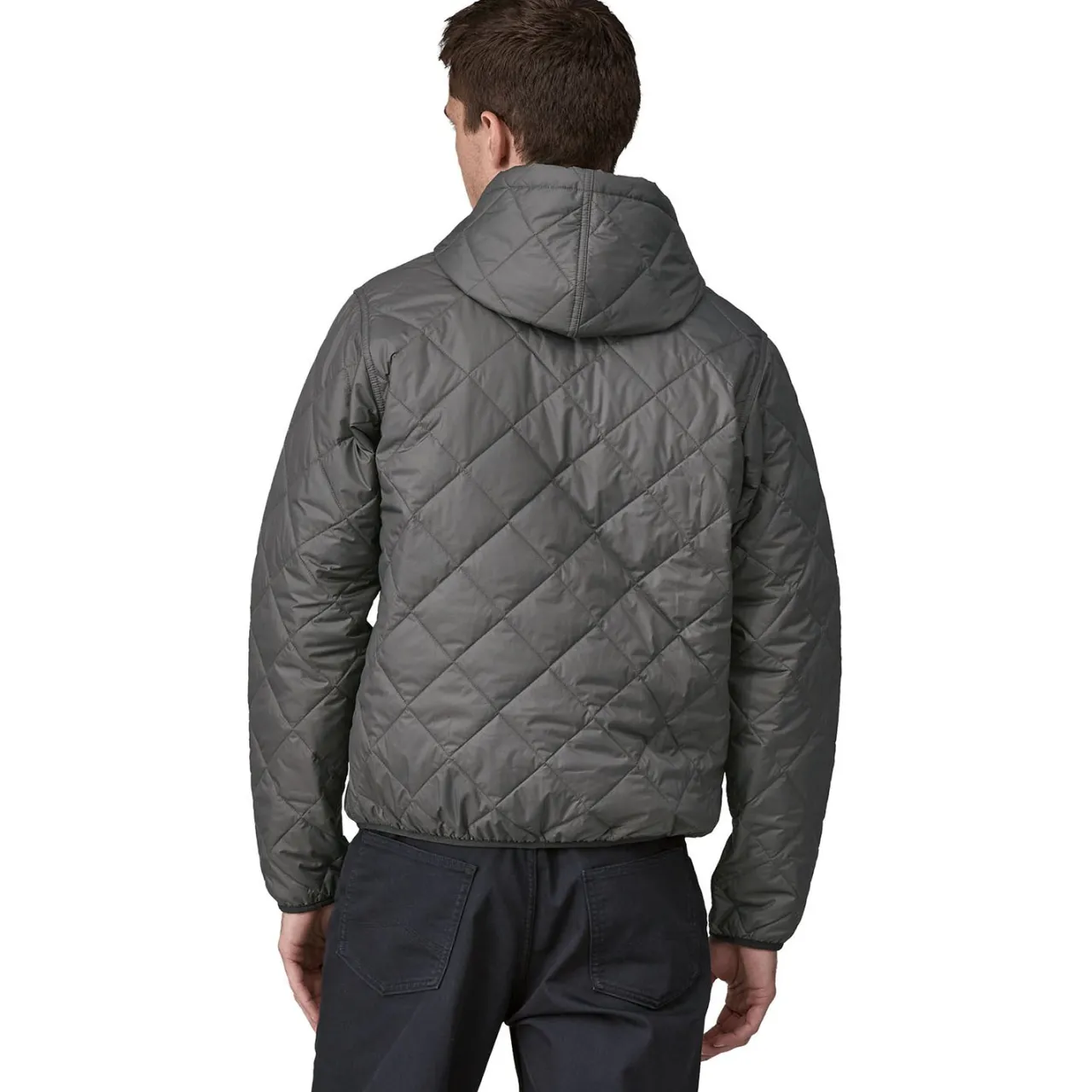 Patagonia Diamond Quilted Bomber Hoodie - Men's- Casual Clothing|Sweatshirts & Fleece