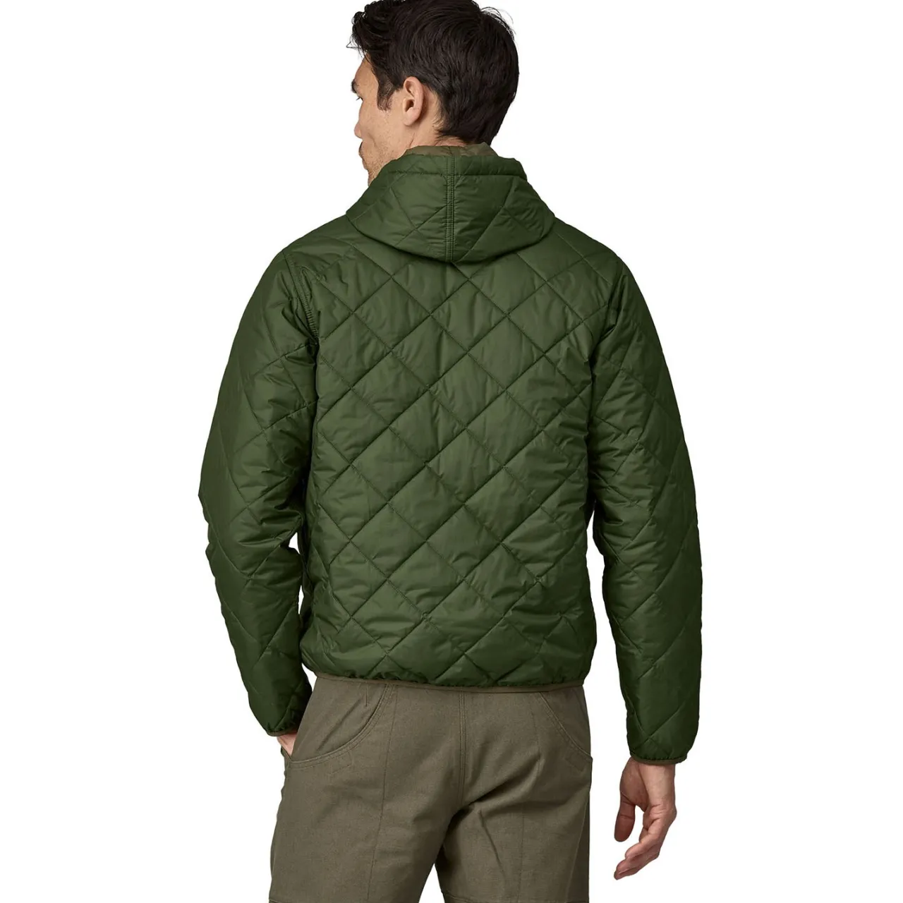 Patagonia Diamond Quilted Bomber Hoodie - Men's- Casual Clothing|Sweatshirts & Fleece