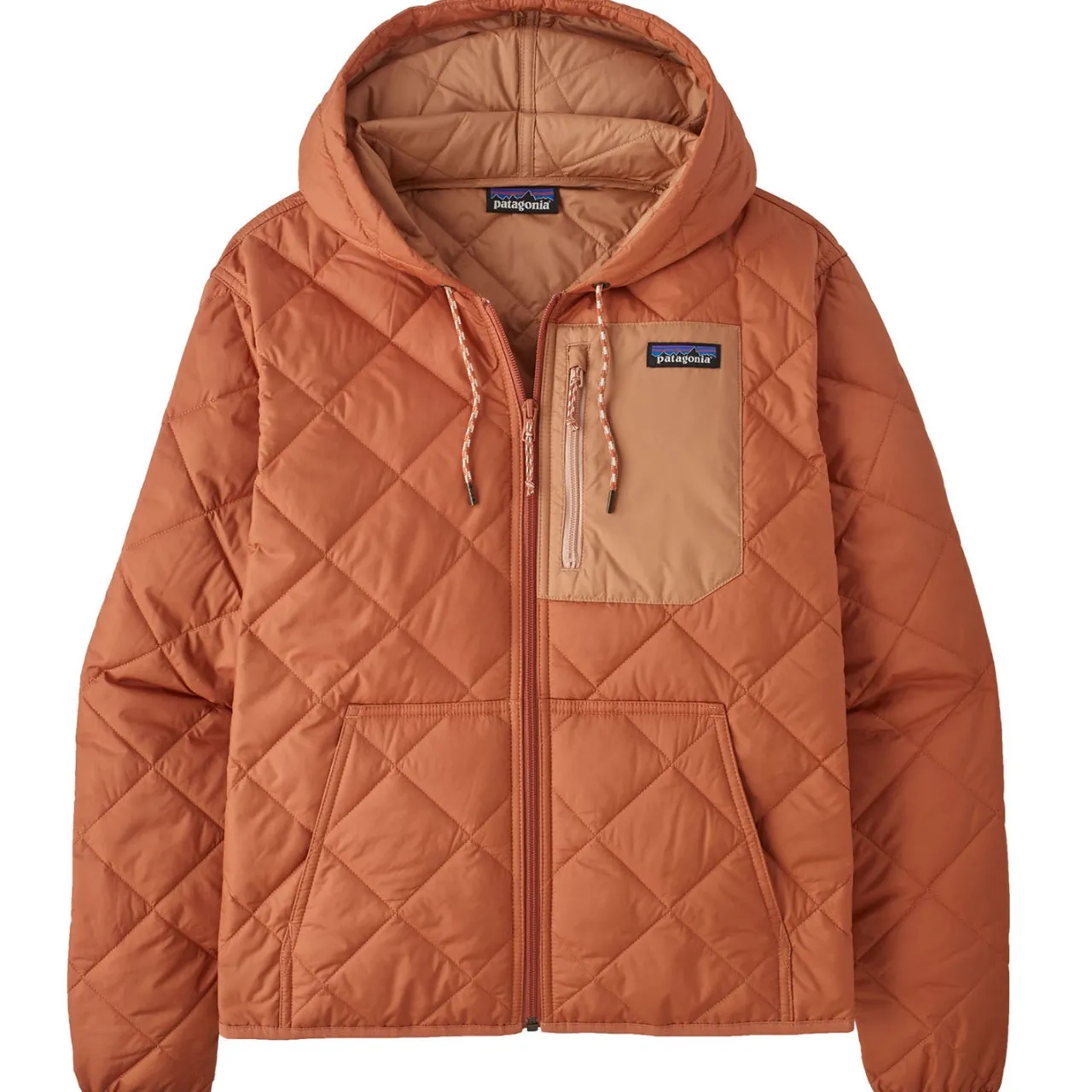Patagonia Diamond Quilted Bomber Hoodie - Women's-Women Snow Clothing|Casual Clothing