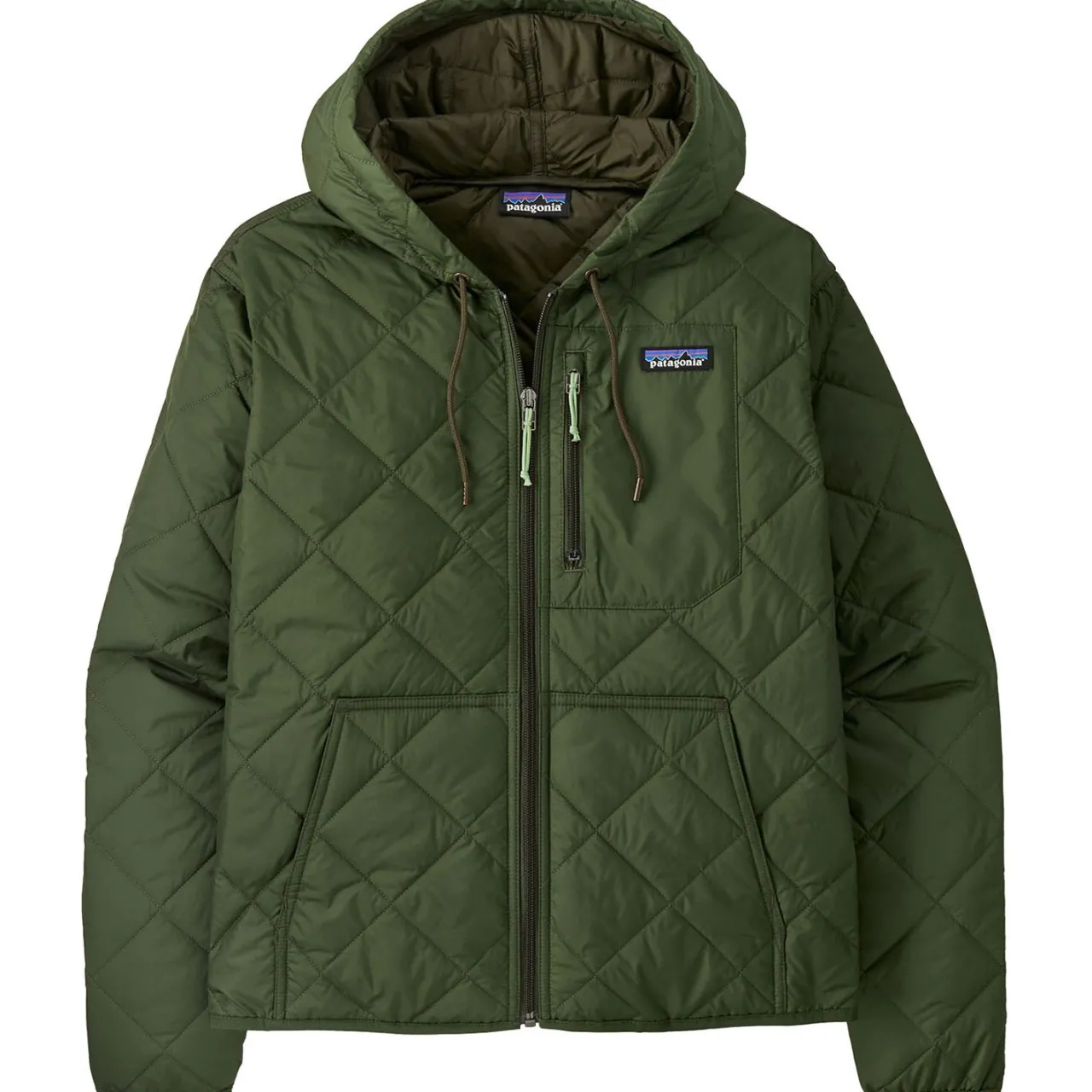 Patagonia Diamond Quilted Bomber Hoodie - Women's-Women Snow Clothing|Casual Clothing