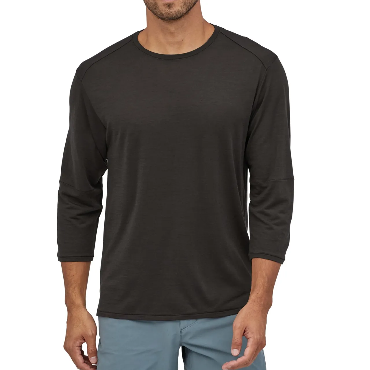 Patagonia Merino 3/4 Sleeve Jersey- Shirts & Jerseys|Men's Bike Clothing